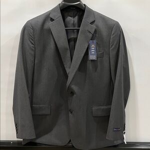 NWT Stafford Men's Gray travel suit separates